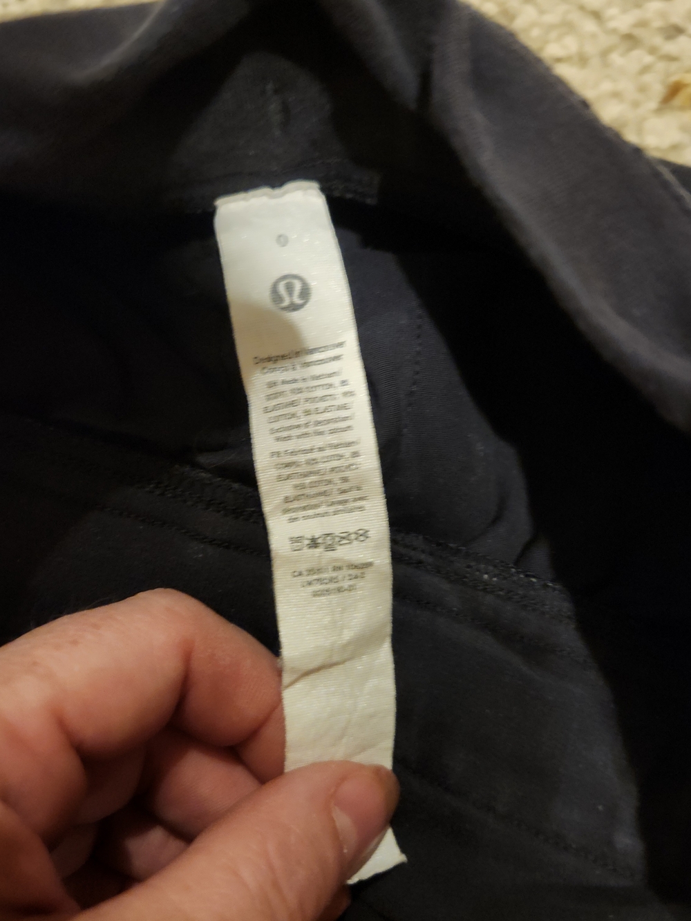 Lululemon Womens Black Shorts